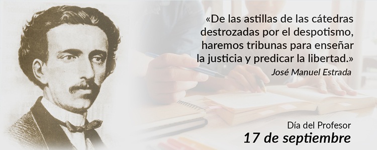 17 de septiembre Día del Profesor Biblioteca Escolar Instituto J M