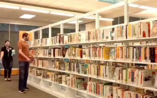 ¿Como sería si la Biblioteca abriera hoy?