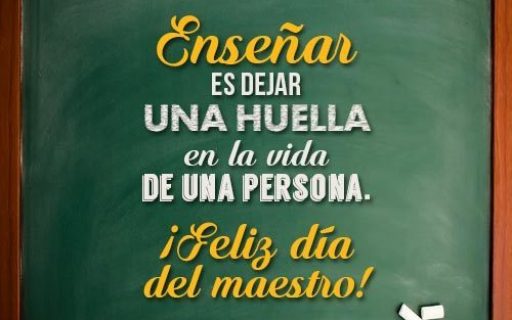 11 de septiembre Día del Maestro