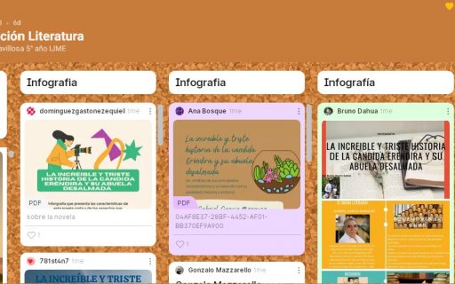 Infografías sobre «La increíble y triste historia de la cándida Eréndira y su abuela desalmada»